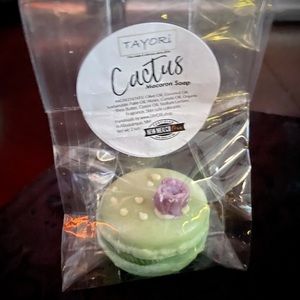 NEW!! Cactus Macaron Soap